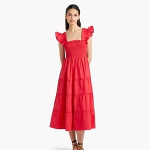 Hill House Ellie Dress in Red Raspberry